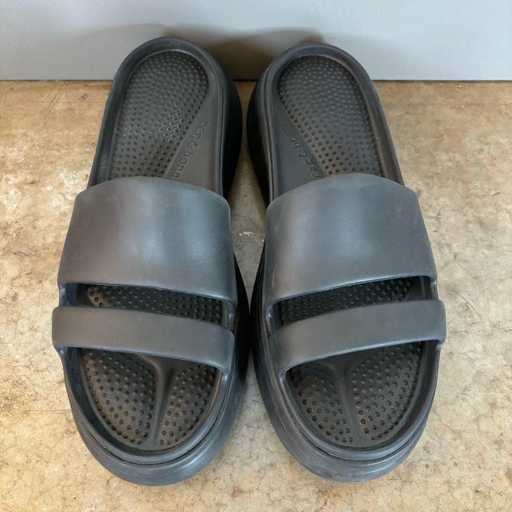 Rag & Bone Platform Slides Size 39/8.5 - image 1